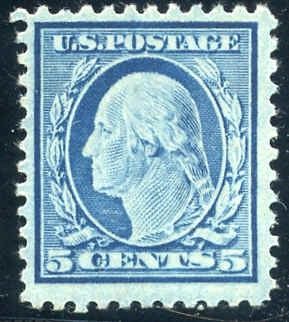 US 504 Washington / Franklin F - VF LH Dry Print gives it a nice cameo look