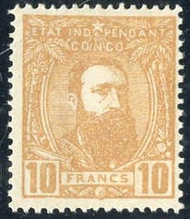 Belgian Congo 13 F - VF Mint LH cv $625