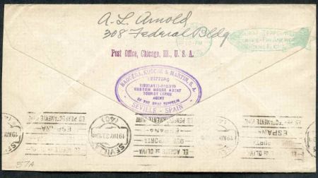 Germany 1930 Zeppelin So. Am. Flight Cover with C38