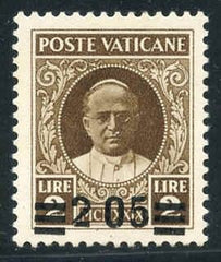 Vatican 37a VF NH Missing Comma between "2" and "0"