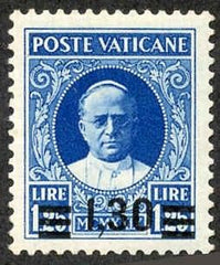 Vatican 36 XF NH Signed Raybaudi