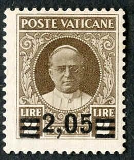 Vatican 37 Fine + LH Signed Diena