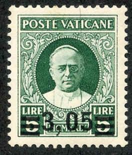 Vatican 39 XF LH Signed Raybaudi