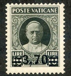 Vatican 40 F LH Signed Diena