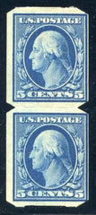 US 347E Washington / Franklin F - VF LH US Automatic Vending Co Pair cv $115