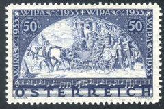 Austria B110a VF - XF Mint NH WIPA on Granite Paper cv $600