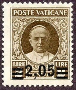 Vatican 37 F LH Signed cv $240