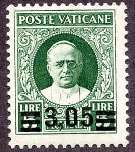 Vatican 39 F - VF LH Signed cv $500