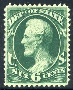 US O60 Officials VF - XF No Gum cv $110