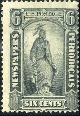 US PR12 Newspapers Ave - F H Mint Disturbed Gum cv 300.00