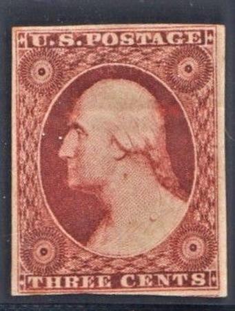 US 11 Early Classics VF H Unused 4 Margin - Rich Color cv $275