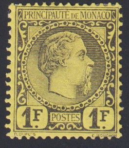 Monaco 9 VF H cv $1750