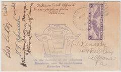 US 1932 C12 on Anniversary of 1st Flight Signed by Pilot, Bob Leroy