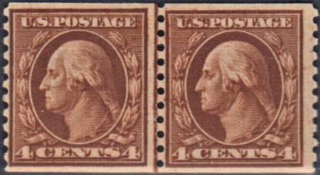 US 457 Washington / Franklin Mint Hinged Fine Line Pair