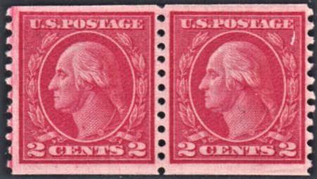 US 455 Washington / Franklin NH VF Pair - Fresh