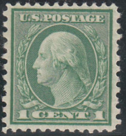 US 538 Washington / Franklin Barely Hinged VF - XF cv $12