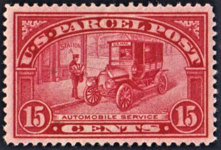US Q7 Parcel Post Unused H XF+ Parcel Post Beautiful Centering