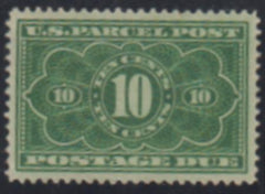 US JQ4 Parcel Post Postage Dues XF Mint LH Large Balanced Margins cv $225