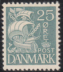 Denmark 233 NH VF - XF Type 1 Key Value cv $210