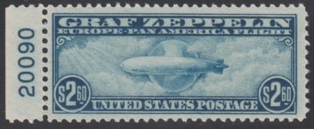 US C15 Airmails NH VF Left Plate # Single