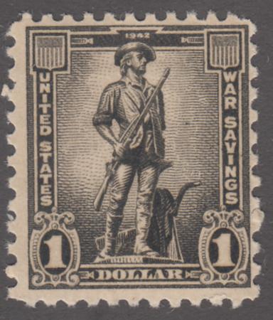 US WS10 Savings Stamp F + NH cv $12.50