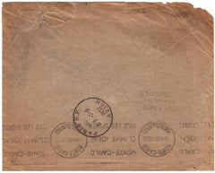 Netherlands / Belgium 1937 Early Arirmail Flight Crash to Monaco