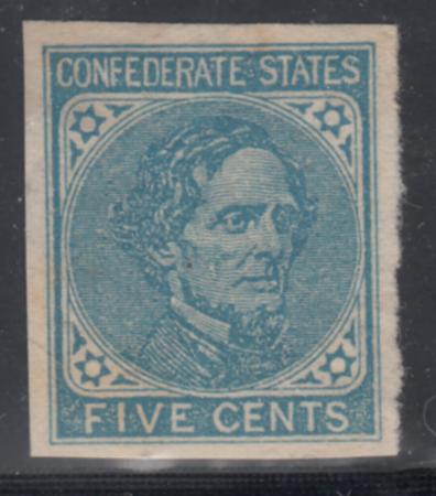 US Back Of Book - Confederate States of America 7 Superb Part OG