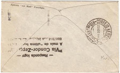 Ireland 1933 5th South America Zeppelin Flight through Berlin