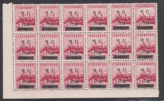 US Possessions - Ryukyu Islands 16A Block of 18 VF NH