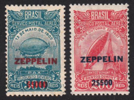 Brazil 1931 C26-C27 F-VF LH