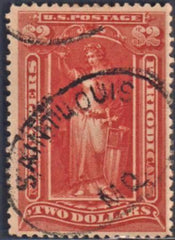 US PR120 Newspaper F - VF+ Used St. Louis Oval Cancel cv 110.00