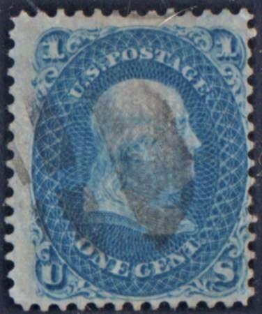 US 86 Early Classics Ave - F Used Just in at Right, Light Cancel, Fresh cv $425