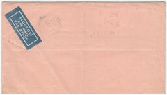 Germany 1930 Colored Cover with Creasing, C39 VF stamp