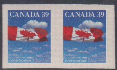 Canada 1166d XF Mint NH Imperf Pair cv $575