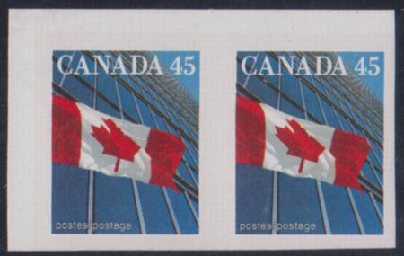 Canada 1362c VF - XF Mint NH Imperf Pair cv $500