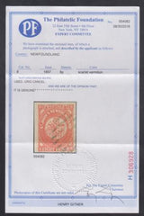 Newfoundland 8 VF - XF Used, 4 Large Margins Beautiful! PFC cv $475