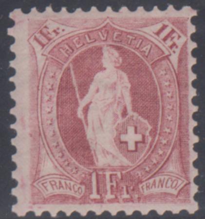 Switzerland 87a F - VF Mint NH cv $115