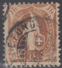 Switzerland 111a Ave - F Used cv $190.00