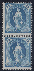Switzerland 120 F - VF NH Perf 11 1/2 x 12, Granite Paper