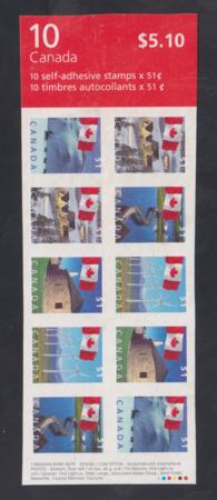 Canada 2139b XF NH Complete Booklet - Die Cutting Omitted cv $1,600