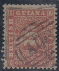 British Guiana 23 Fine Used Tiny Flaws cv $225
