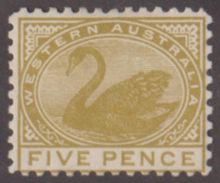 Western Australia 80a (SG 132) F - VF LH Perf 11 cv $90