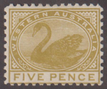 Western Australia 80a (SG 132) F - VF LH Perf 11 cv $90