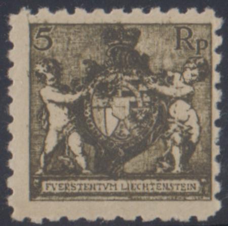 Liechtenstein 57a Fine NH Perf 9 1/2 cv $225.00