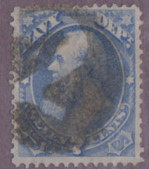 US O39 Officials F - VF Used NH Nice "Negative 2" Cancel cv $230