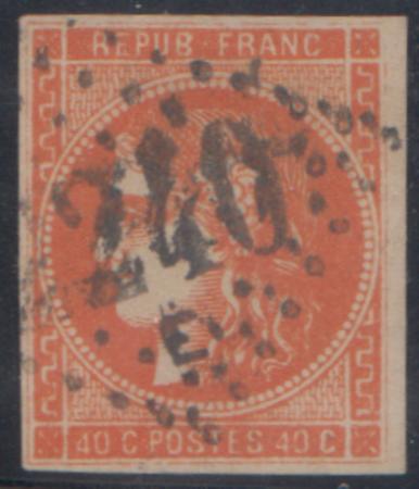 France 47a F - VF Bold, Intense Color! cv $190