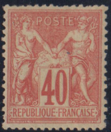 France 74 VF LH Nibbed Perf at Top cv $600