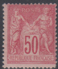 France 101a Ave - Fine Mint LH Carmine cv $225