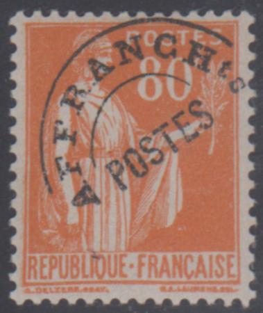 France 273 VF Mint LH Precancel cv $90