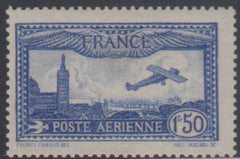 France C6a F - VF NH Ultramarine Shade Signed Calves cv $90